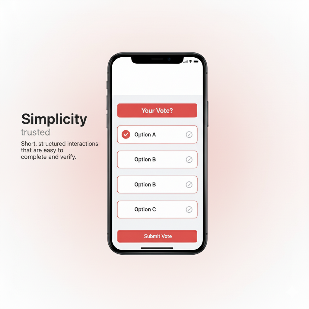 Votes App Simplicity