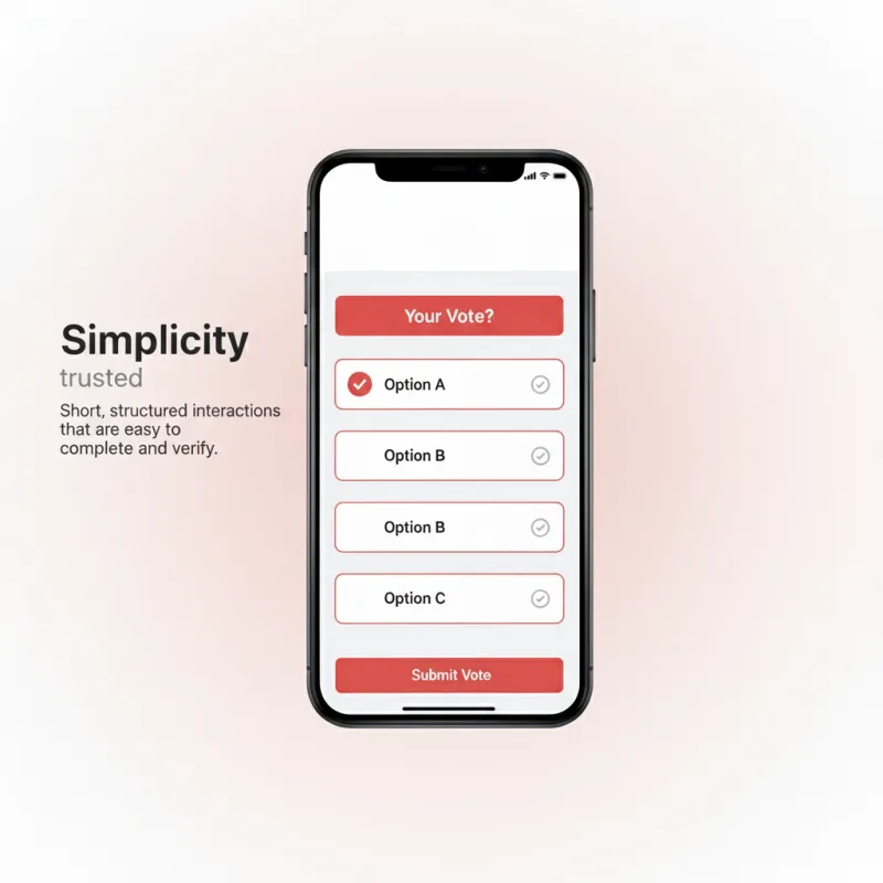 Votes App Simplicity